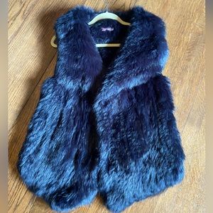 100% Real Fur Vest - Never worn